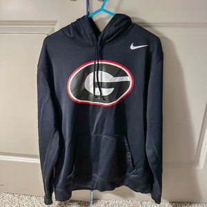Georgia Nike ThermaFit Hoodie (Size M)